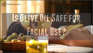 is olive oil safe for facial use