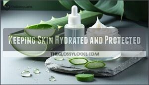 keeping skin hydrated and protected