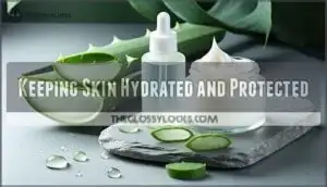 keeping skin hydrated and protected