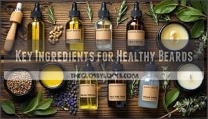 key ingredients for healthy beards