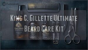 king c. gillette ultimate beard care kit