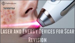 laser and energy devices for scar revision