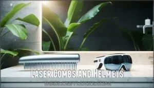 laser combs and helmets laser combs and helmets