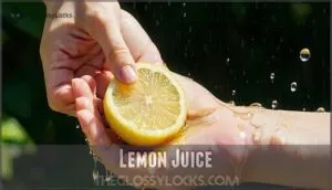 lemon juice lemon juice