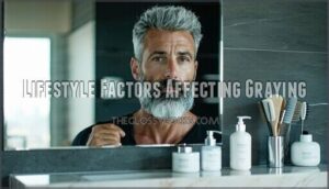 lifestyle factors affecting graying