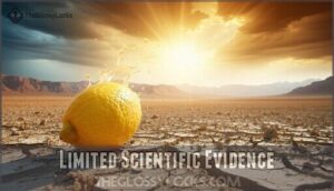 limited scientific evidence