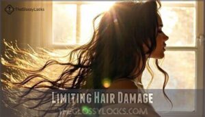 limiting hair damage