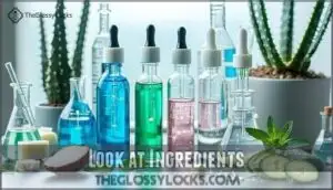 look at ingredients