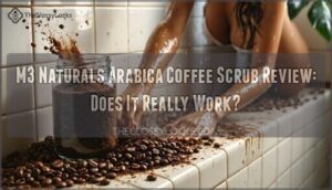 m3 naturals arabica coffee scrub review