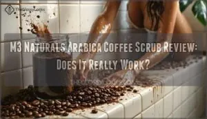 m3 naturals arabica coffee scrub review