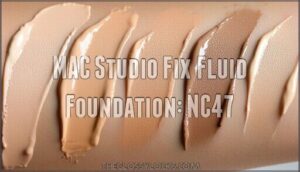 mac studio fix fluid foundation: nc47