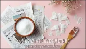 -- magazine cover method