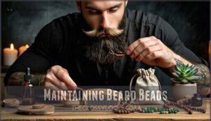 maintaining beard beads
