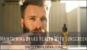 maintaining beard health with sunscreen
