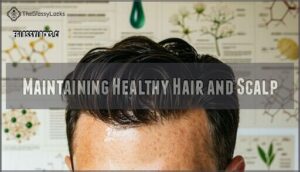 maintaining healthy hair and scalp