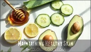 maintaining healthy skin maintaining healthy skin