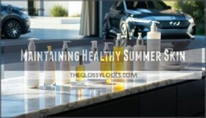 maintaining healthy summer skin