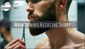 maintaining neckline shape