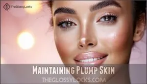 maintaining plump skin maintaining plump skin