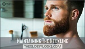 maintaining the neckline