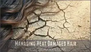 managing heat damaged hair