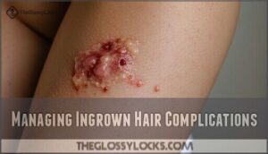 managing ingrown hair complications