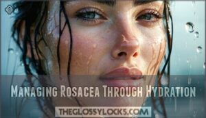 managing rosacea through hydration