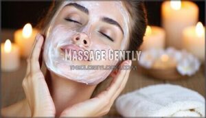 massage gently