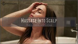 massage into scalp