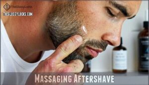 massaging aftershave