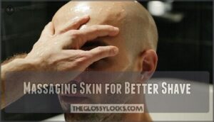 massaging skin for better shave massaging skin for better shave