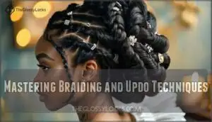 mastering braiding and updo techniques