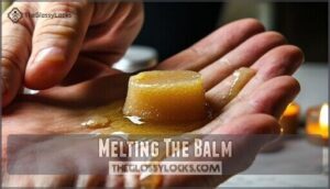 melting the balm