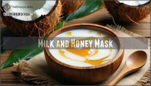 milk and honey mask