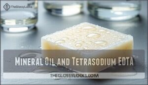 mineral oil and tetrasodium edta