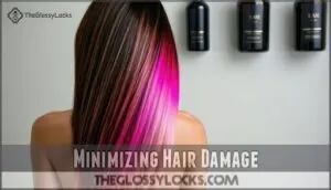 minimizing hair damage