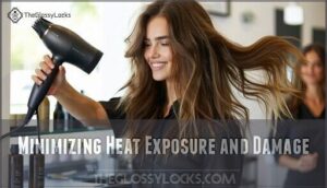 minimizing heat exposure and damage