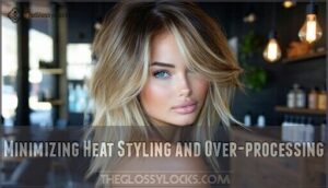 minimizing heat styling and over-processing