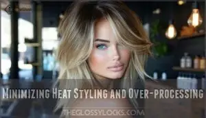 minimizing heat styling and over-processing