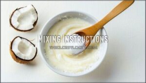 mixing instructions
