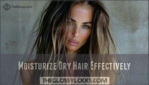 moisturize dry hair effectively