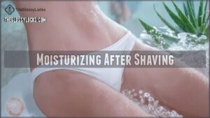 moisturizing after shaving