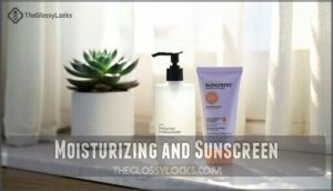 moisturizing and sunscreen