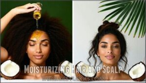 moisturizing hair and scalp