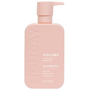 MONDAY HAIRCARE VOLUME Shampoo with B092PQ32BV