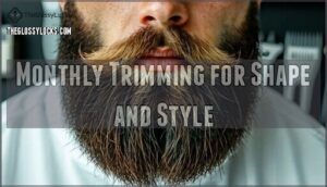 monthly trimming for shape and style