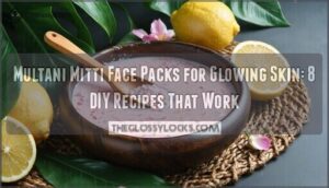 multani mitti for face packs for glowing skin