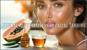 natural alternatives for facial tanning