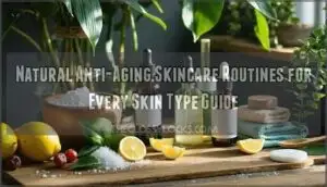 natural anti aging skincare routines for different skin types