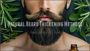 natural beard thickening methods